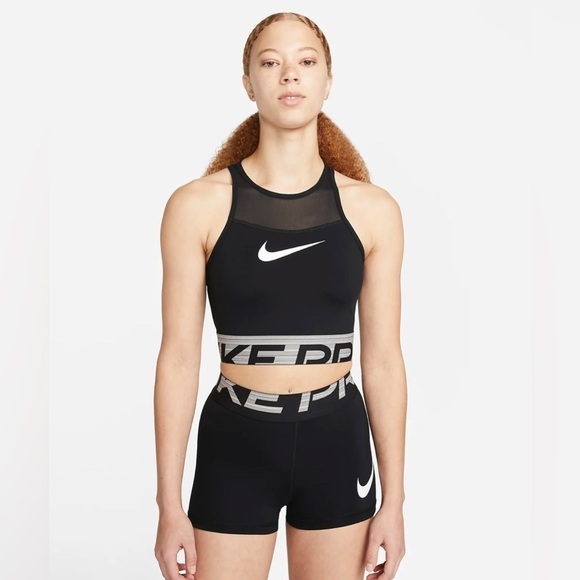 Nike Tops - Nike Pro Dri-FIT
Women's Cropped Graphic Training Top